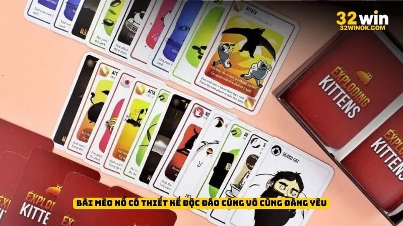 Bài mèo nổ có thiết kế độc đáo cũng vô cùng đáng yêu